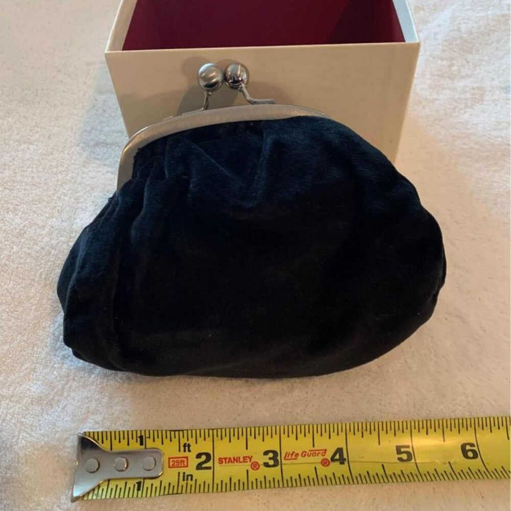 Talbots mini velvet clutch purse - Picture 3 of 4